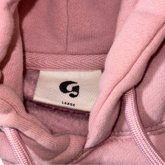 Glossier Pink Hoodie Large - Picture 5 of 10